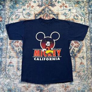 Vintage Disney Mickey Mouse California T-shirt Medium